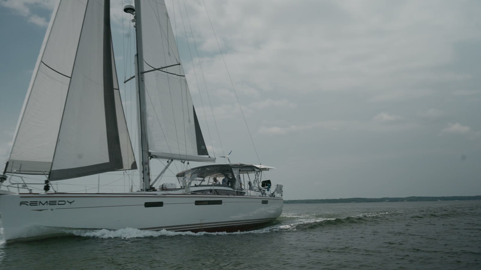 Storm trysail and rig